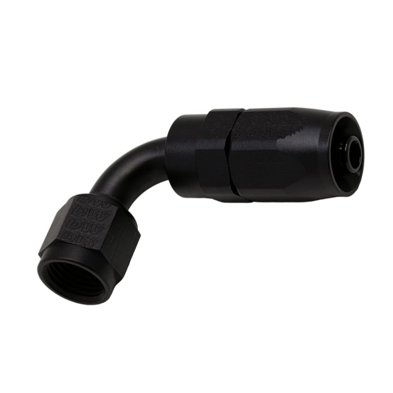 DeatschWerks — DeatschWerks 6AN Female Swivel 90-Degree Hose End CPE - Anodized Matte Black
Lines & Fittings