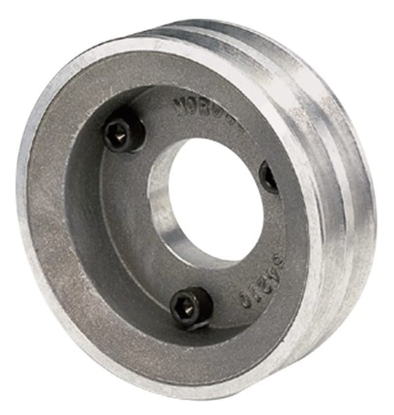 Moroso — Moroso Chevrolet Small Block 302-350 (w/Long Pump) Crankshaft Pulley - Single Groove - Cast Aluminum