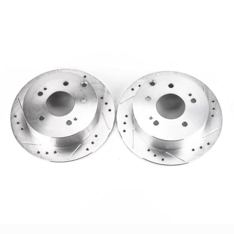 PowerStop — Power Stop 06-12 Mitsubishi Eclipse Rear Evolution Drilled & Slotted Rotors - Pair
PowerStop XPR