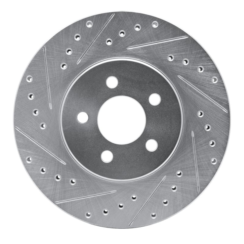 R1 Concepts — R1 95-06 Chrysler Cirrus Front Left Drilled & Slotted Silver Brake Rotor
R1 Brake Rotor Drill