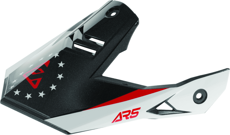 Answer — Visor, Rally Red/Black, Fits: AR5