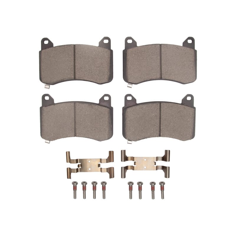 DFC — DFC 17-25 Tesla Model Y Front 5000 Advanced Ceramic Brake Pads and Hardware Kit