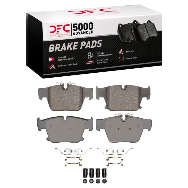 DFC — DFC 23-25 BMW i5 Rear 5000 Advanced Low Metallic Brake Pads and Hardware Kit
DFC Brake Pad Set