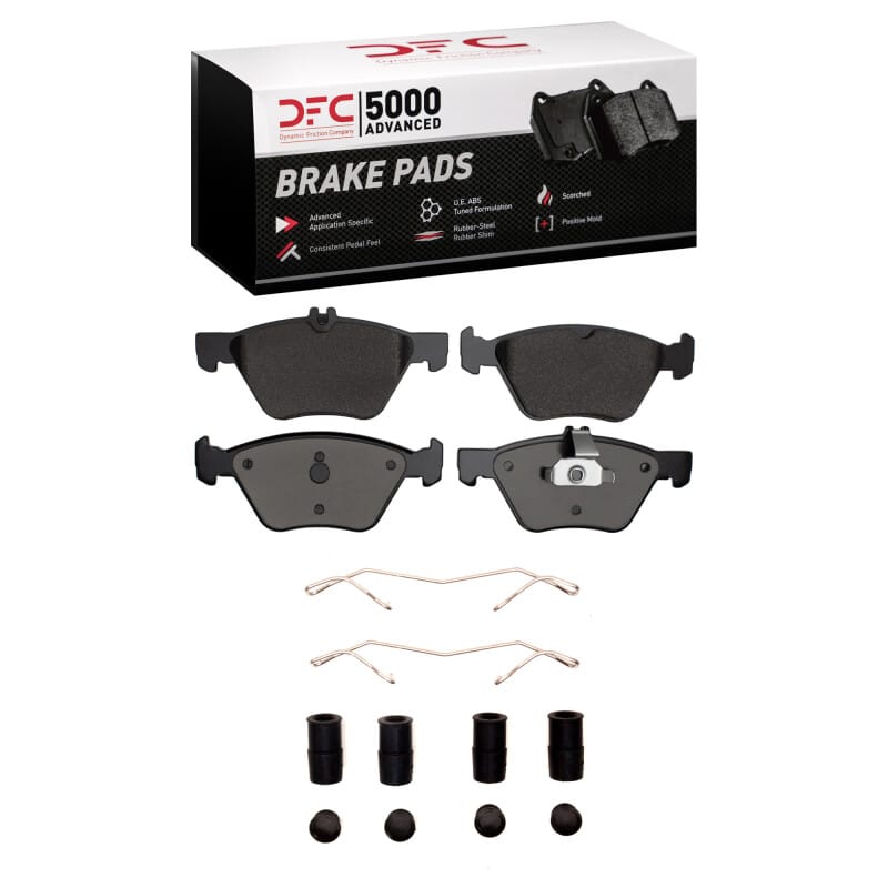 DFC — DFC 96-08 Chrysler Crossfire Front 5000 Advanced Low Metallic Brake Pads and Hardware Kit
DFC Brake Pad Set