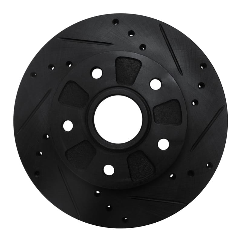R1 Concepts — R1 88-91 Mazda 929 Front Right Drilled & Slotted Black Brake Rotor
R1 Brake Rotor Drill