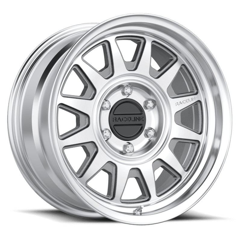 Raceline — Raceline 952MC Aero 17x9in / 6x139.7 BP / -12mm Offset / 106.1mm Bore - Machined Wheel