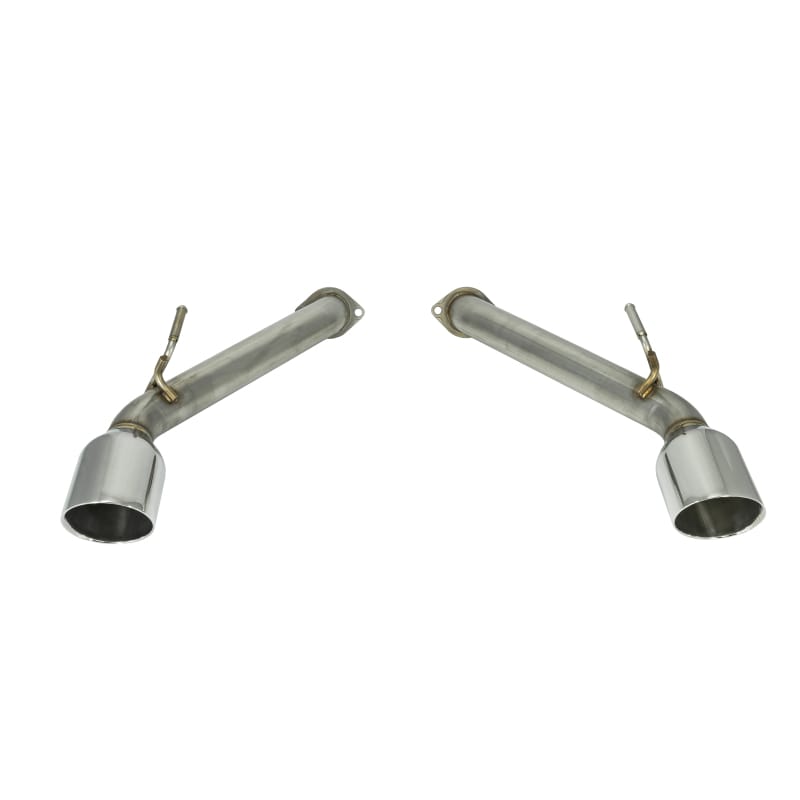 Remark — Remark 2017+ Infiniti Q60 Axle Back Exhaust w/Stainless Steel Double Wall Tip