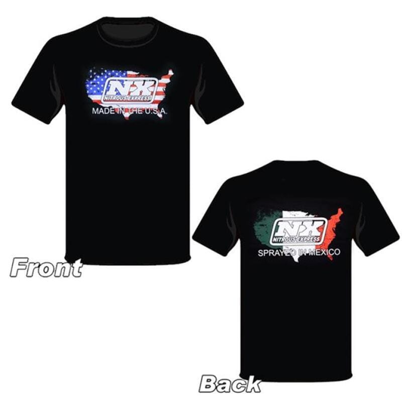 Nitrous Express — Nitrous Express Sprayed In Mexico Black T-Shirt - Small
Shirt