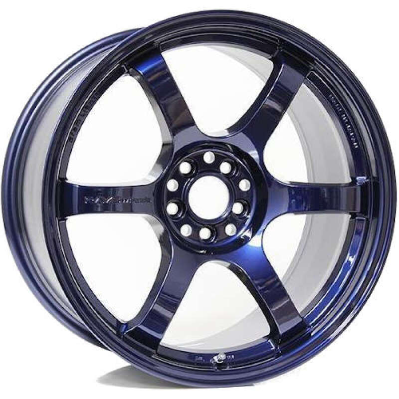 Gram Lights — Gram Lights 57DR 18x9.5 +38 5x114.3 Eternal Blue Pearl Wheel (Min Order Qty 20)