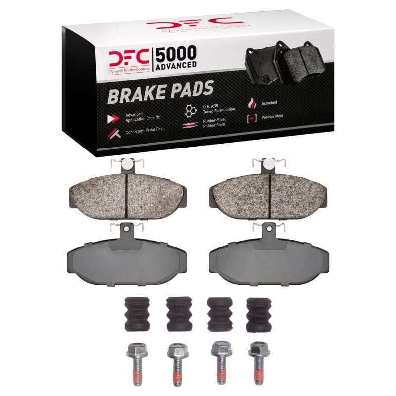 DFC — DFC 82-92 Volvo 740/745/940/780/760 Series Front 5000 Adv Low Metallic Brake Pads & Hardware Kit
DFC Brake Pad Set
