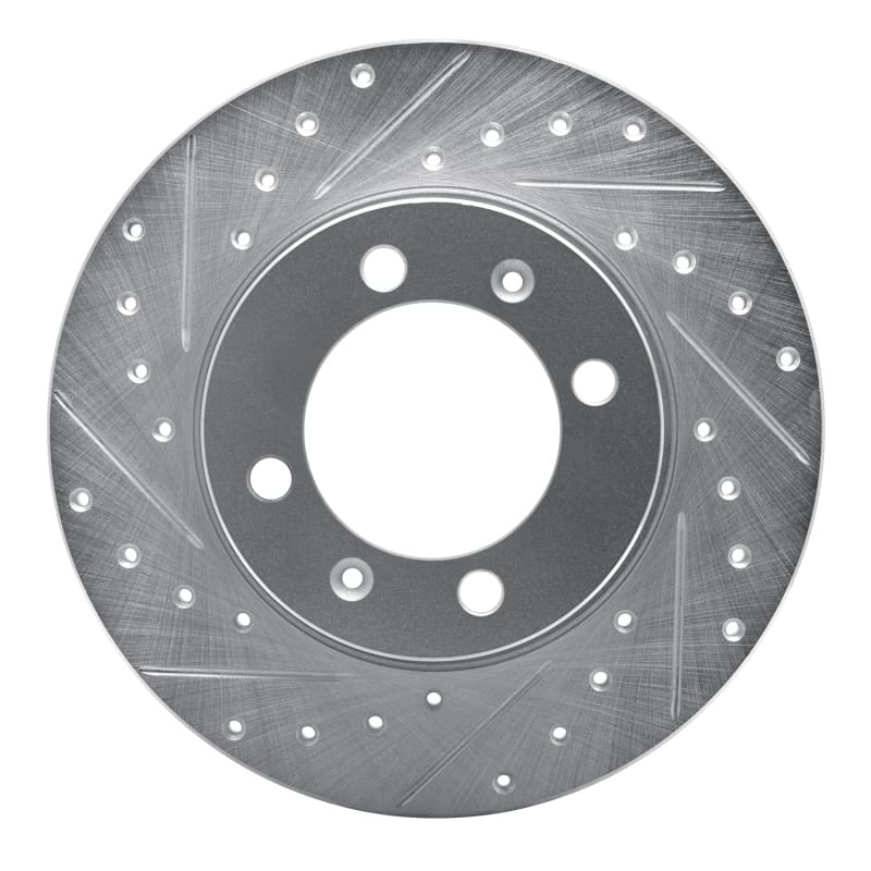 R1 Concepts — R1 81-87 Saab 900 Front Left Drilled & Slotted Silver Brake Rotor
R1 Brake Rotor Drill