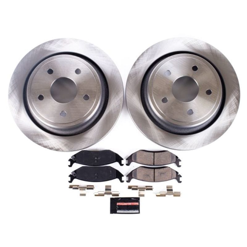 PowerStop — Power Stop 07-09 Chrysler Aspen Rear Autospecialty Brake Kit