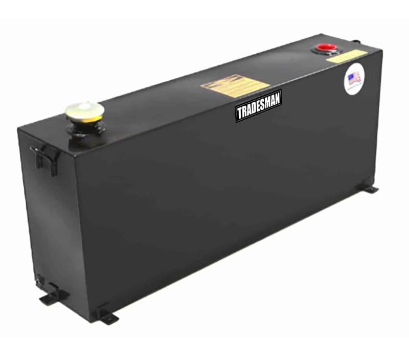 Tradesman — Tradesman Steel Full-Mid Size Vertical Liquid Storage Tank - Black