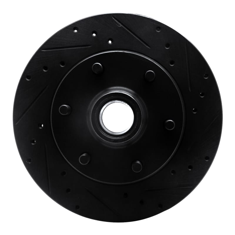 R1 Concepts — R1 88-96 Chevrolet C2500 Front Right Drilled & Slotted Black Brake Rotor
R1 Brake Rotor Drill