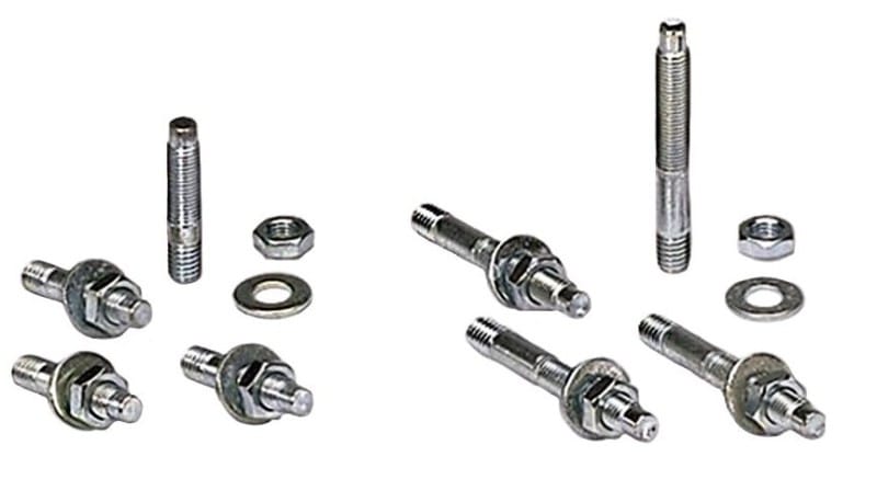 Moroso — Moroso Bullet Nose Carburetor Stud Kit For 1/2in Flange Base