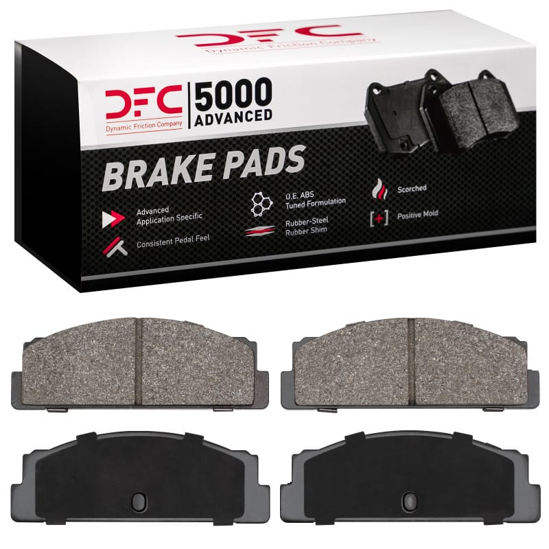 DFC — DFC 66-88 Fiat X-1/9 Rear 5000 Advanced Semi Metallic Brake Pads
DFC Brake Pad Set