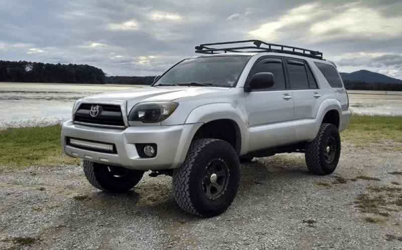 Cali Raised LED — Cali Raised 03-09 Toyota 4Runner 32In Lower Bumper Flush Led Light Bar Kit - Amber Backlight - Tall