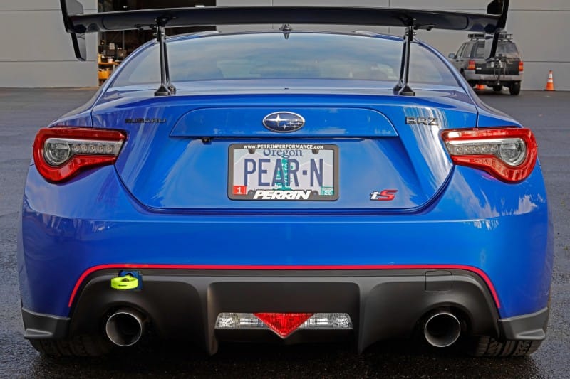 Perrin Performance — PERRIN 13-25 Subaru BRZ / 13-20 Scion FRS & Toyota 86 / 22-25 GR86 Tow Hook Kit (Rear) - Neon Yellow
paPSP-BDY-255NY