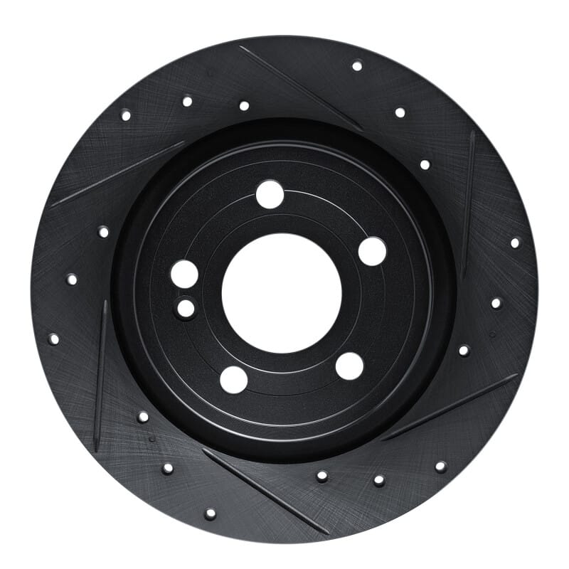 R1 Concepts — R1 19-26 Mercedes-Benz A200 (Mexico) Rear Right Drilled & Slotted Black Brake Rotor
R1 Brake Rotor Drill