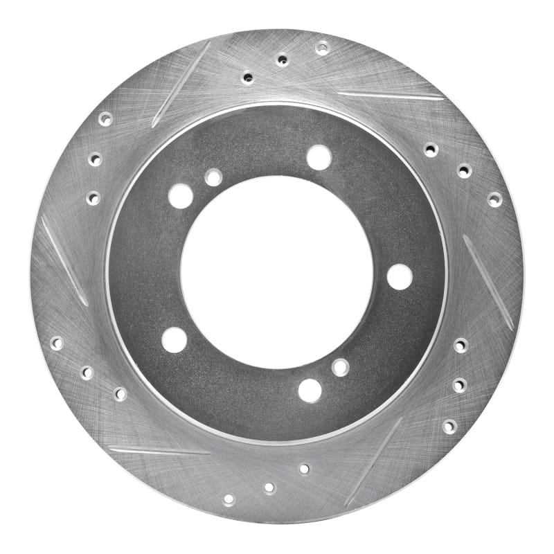 R1 Concepts — R1 99-04 Chevrolet Tracker Front Left Drilled & Slotted Silver Brake Rotor
R1 Brake Rotor Drill