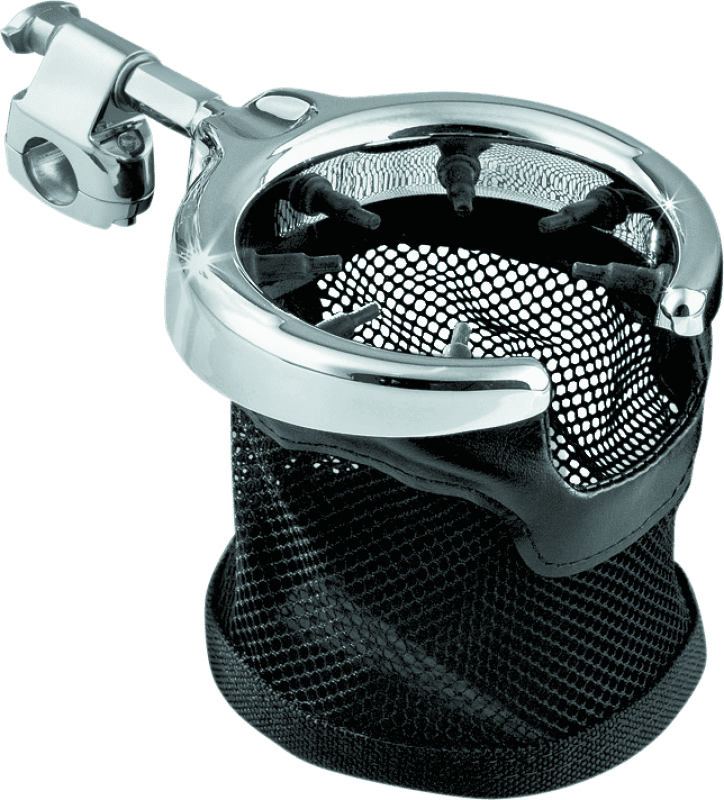 Kuryakyn — Universal Passenger Drink Holder With Basket