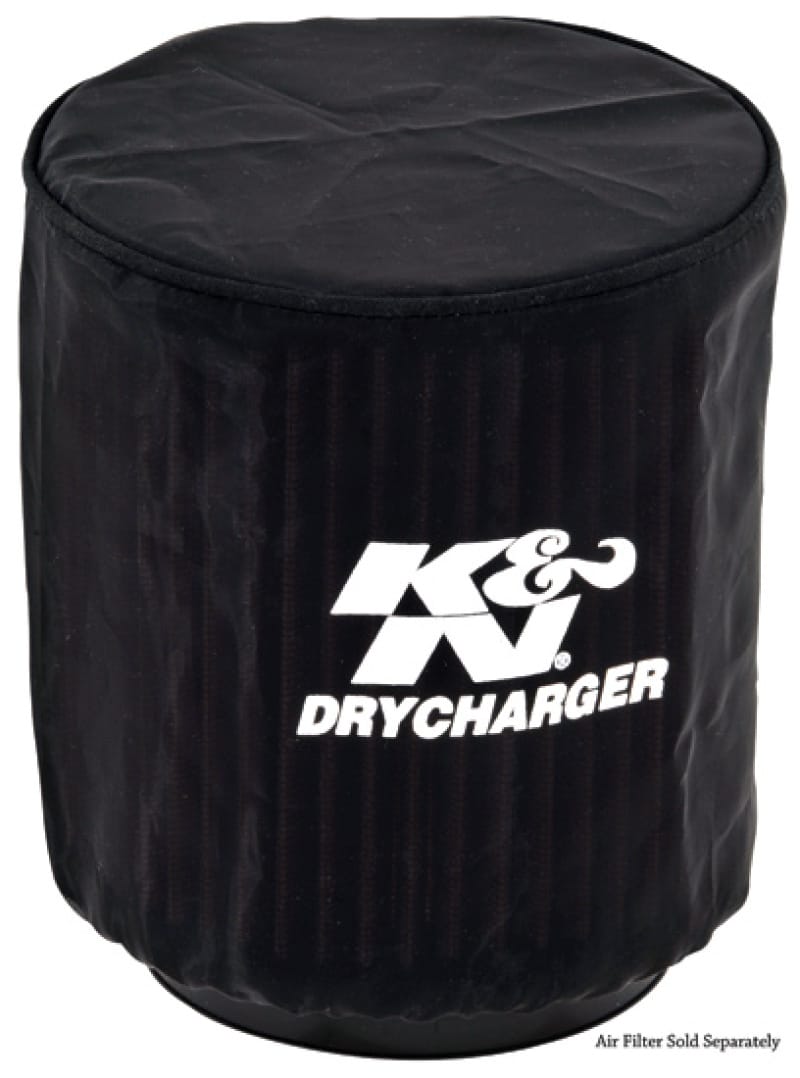K&N Engineering — K&N Air Filter Wrap - Round Straight - Black - 08-09 Can-Am DS450 450 / 09-12 DS450 EFI / 08 DS450X