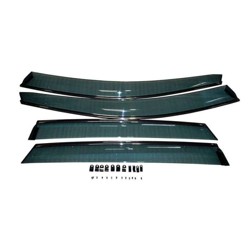 BLOX Racing — BLOX Racing 07-11 CRV Door Sun Visors Smoke Acrylic 4pcs