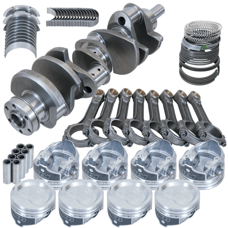 Eagle — Eagle Ford 351W 4.000in Crank 6.200in I-Beam Rods -27.5cc 4.000in Pistons Rotating Assembly