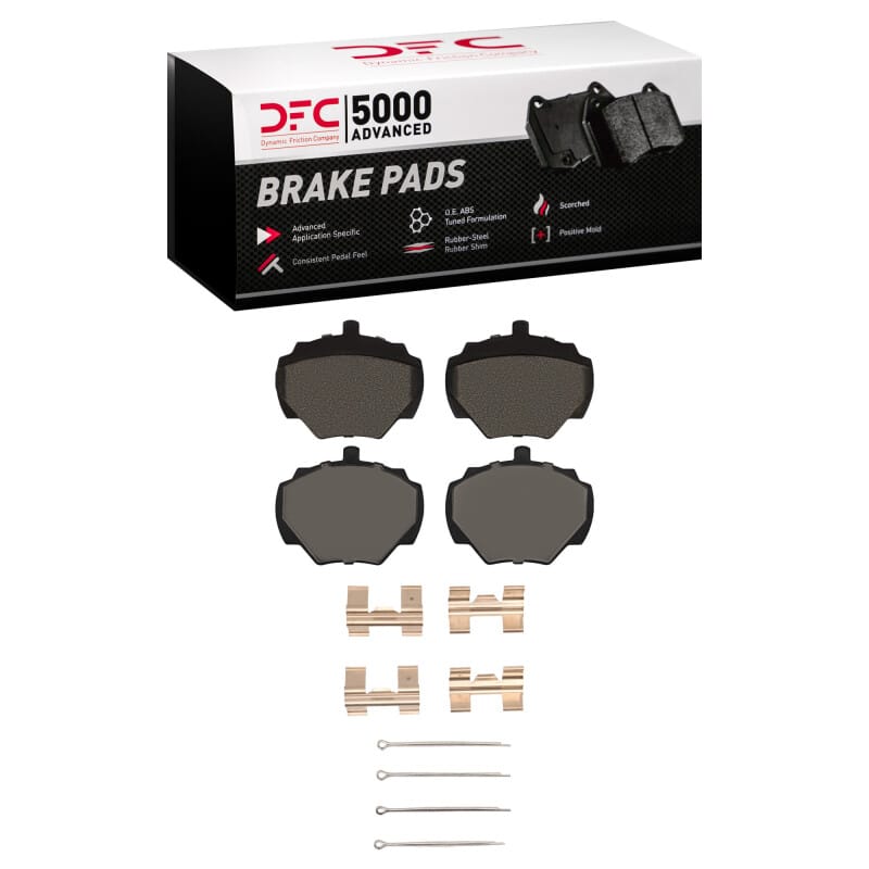DFC — DFC 74-16 Land Rover Defender 90 Rear 5000 Advanced Low Metallic Brake Pads and Hardware Kit
DFC Brake Pad Set