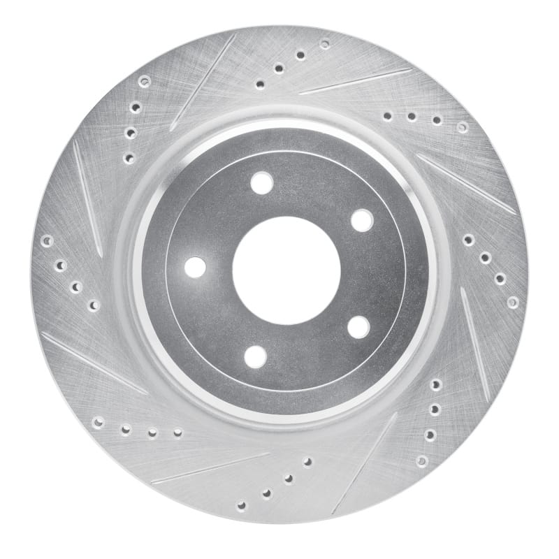 R1 Concepts — R1 2006-2013 Chevrolet Corvette Rear Left Drilled & Slotted Silver Brake Rotor
R1 Brake Rotor Drill