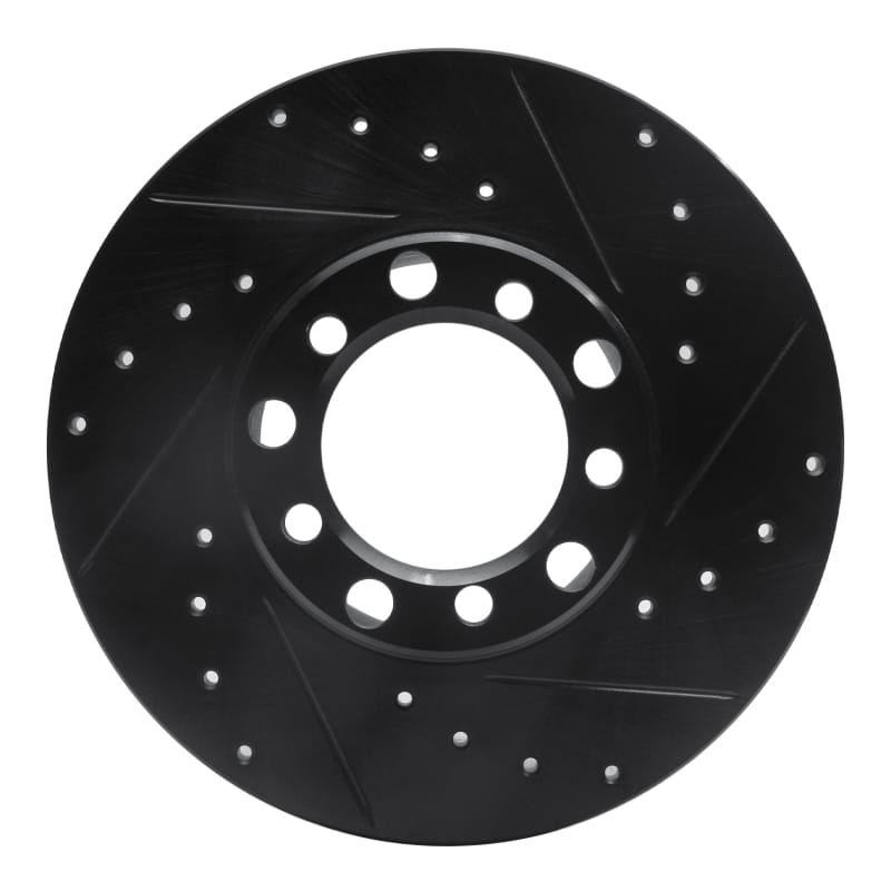 R1 Concepts — R1 73-85 Mercedes-Benz 230 Front Right Drilled & Slotted Black Brake Rotor
R1 Brake Rotor Drill