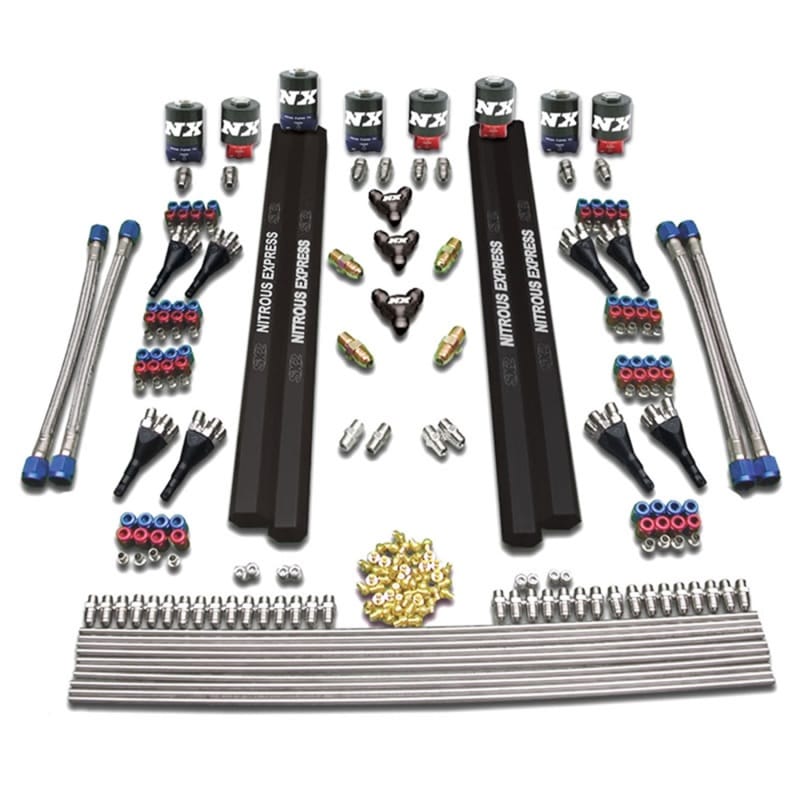 Nitrous Express — Nitrous Express 8 Cyl SX2 Nozzle Intake Plumbing Kit (Incl Hardware)
N2OPlumbingKt
Nozzle