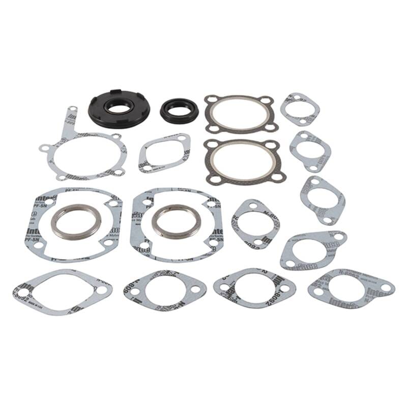 Vertex Pistons — Vertex Gaskets 72-73 Yamaha EL443B EW433 C Complete Gasket Kit w/ Oil Seals