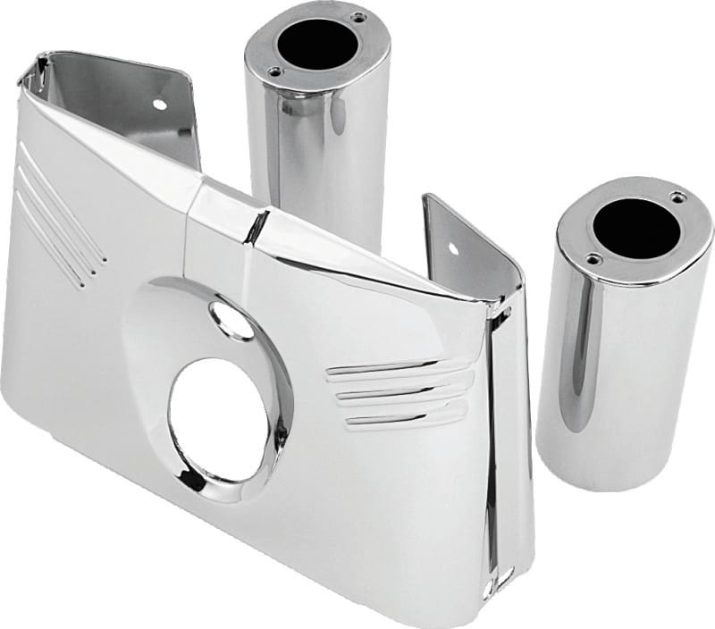 Bikers Choice — Bikers Choice 86-08 FLST Chrome 5 Piece Tin Fork Cover Kit