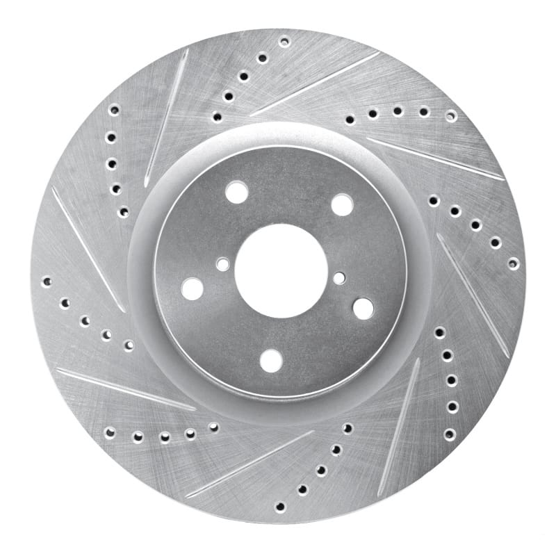 R1 Concepts — R1 05-20 Subaru Impreza Front Left Drilled & Slotted Silver Brake Rotor
R1 Brake Rotor Drill