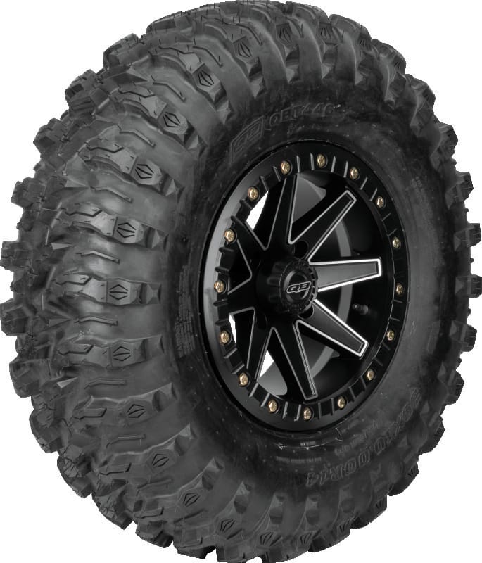 QuadBoss — QBT446 Radial Utility Tire, 30x10R-14, Front/Rear, Non-Directional