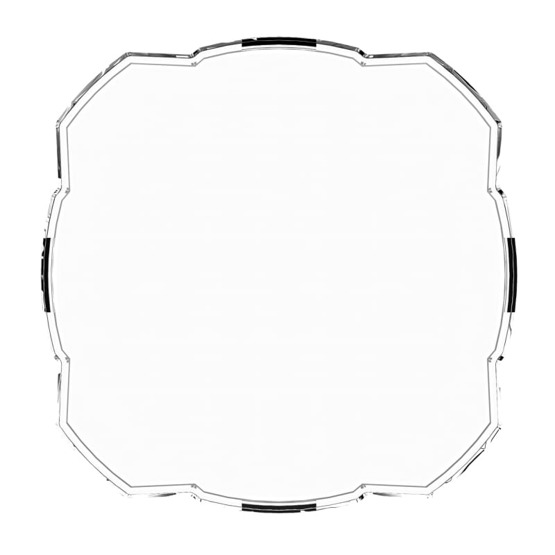 KC HiLiTES — KC HiLiTES FLEX ERA 4 Light Shield Hard Cover (ea) - Clear