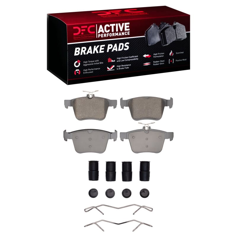 DFC — DFC 15-19 Golf R Rear Active Performance Pads and Hardware Kit
DFC Brake Pad Set