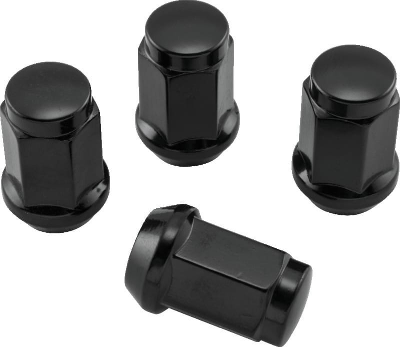QuadBoss — Lug Nuts, 12x1.5, 17 mm. OD, Black