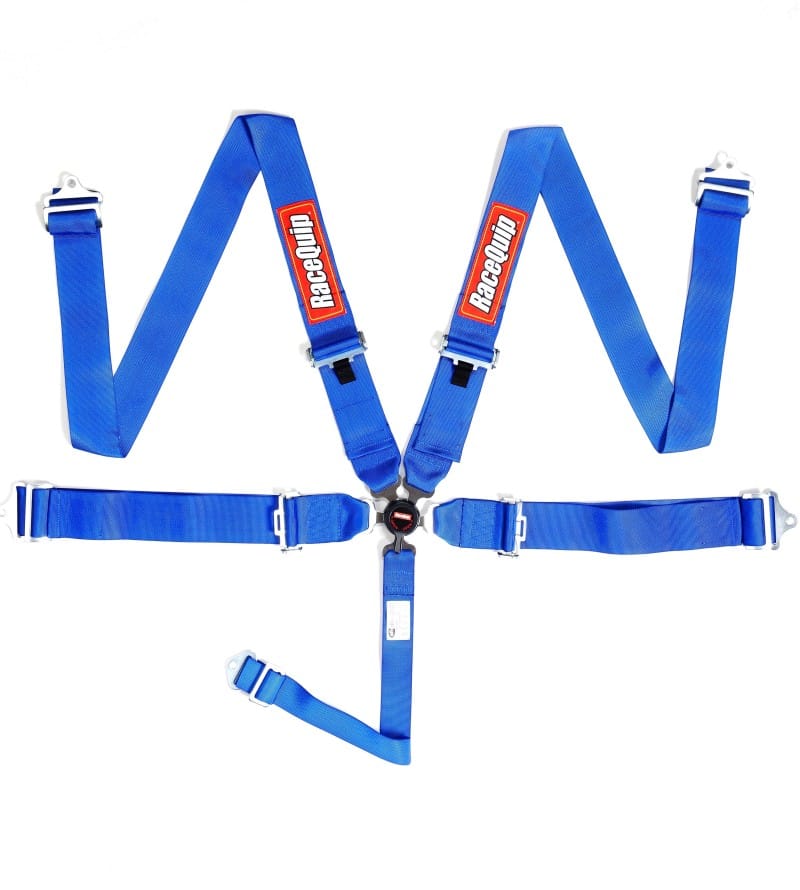 Racequip — RaceQuip Blue SFI CAMLOCK 5pt PD Lap Seat Belt