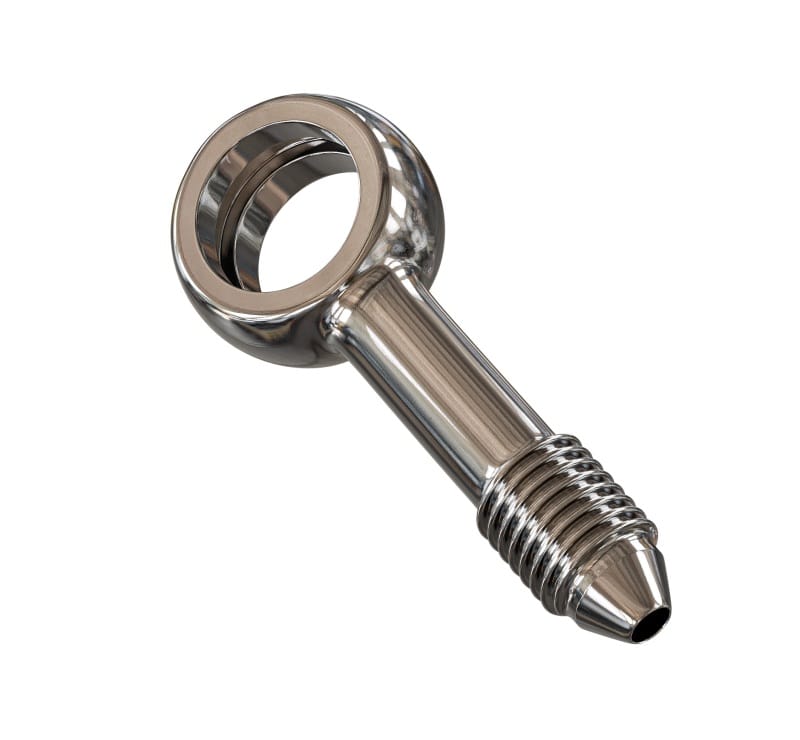 Goodridge — Goodridge Straight Banjo Adaptor for 7/16 Bolt