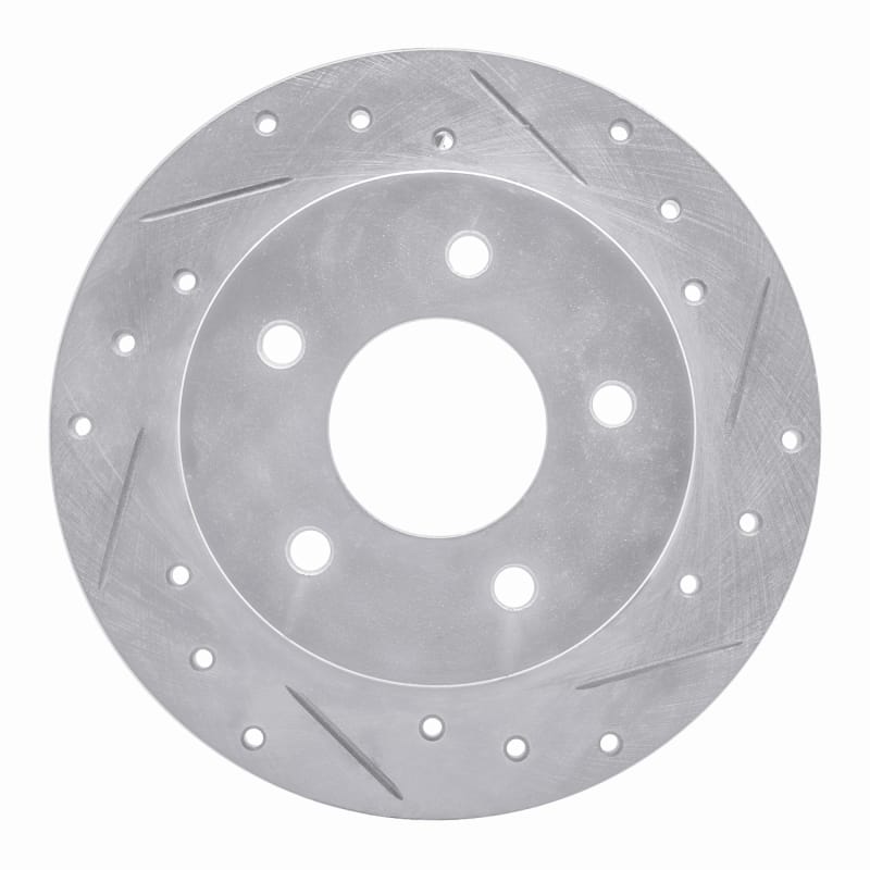 R1 Concepts — R1 84-88 Pontiac 6000 Rear Right Drilled & Slotted Silver Brake Rotor
R1 Brake Rotor Drill
