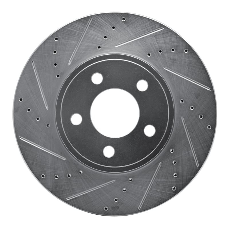 R1 Concepts — R1 03-11 Ford Crown Victoria Front Left Drilled & Slotted Silver Brake Rotor
R1 Brake Rotor Drill
