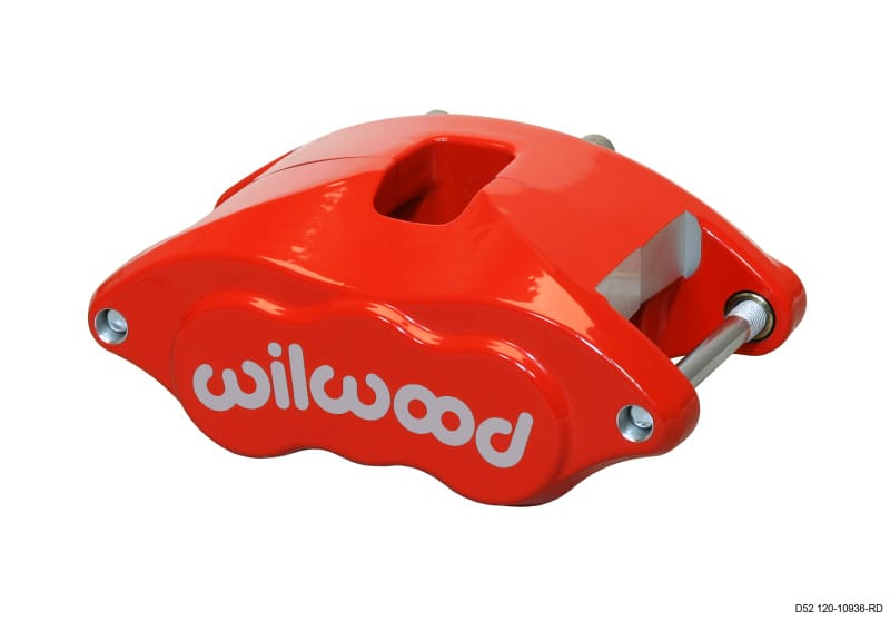 Wilwood — Wilwood Caliper-D52-Red 2.00/2.00in Pistons 1.28in Disc
BRAKE CALIPER
