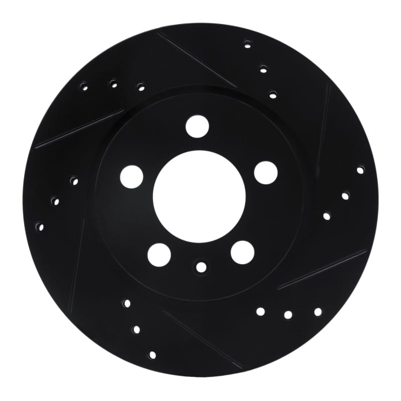 R1 Concepts — R1 00-06 Audi TT Quattro Rear Right Drilled & Slotted Black Brake Rotor
R1 Brake Rotor Drill