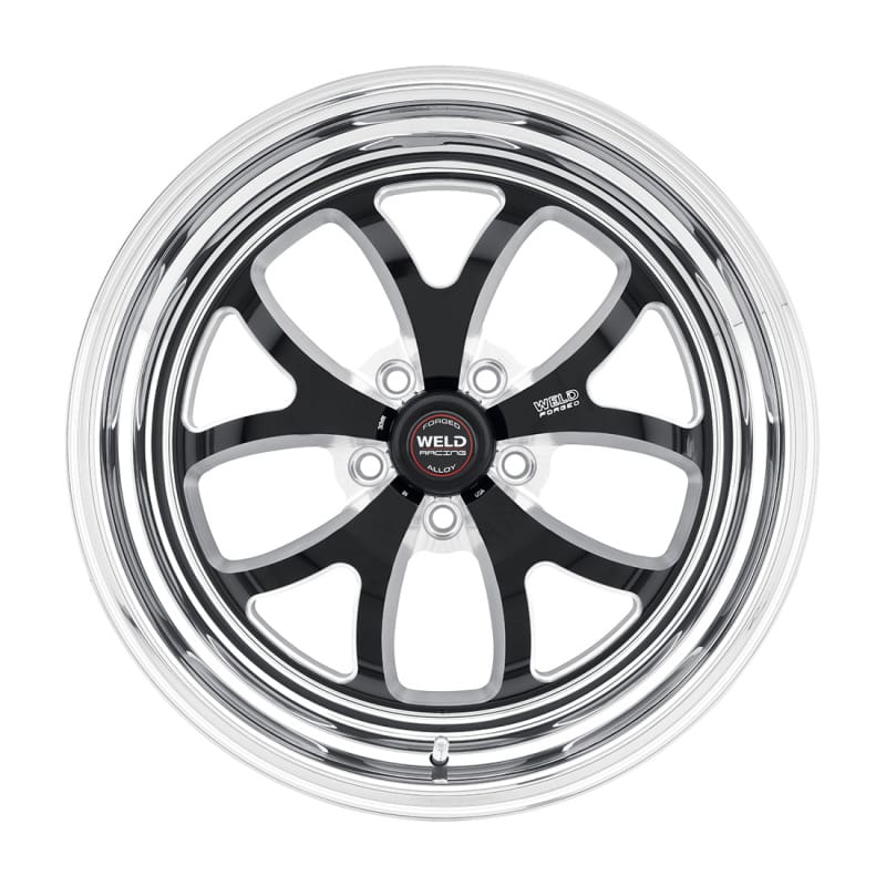 Weld — Weld S76 15x10 / 5x120 BP / 7.5in. BS Black Wheel (Medium Pad) - Non-Beadlock
15X10'' S76B
