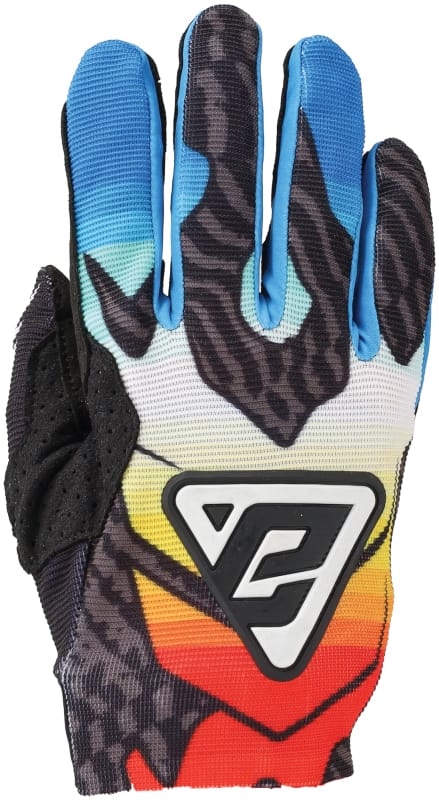 Answer — Answer Aerlite Drip Gloves Black/White/Rainbow - XL