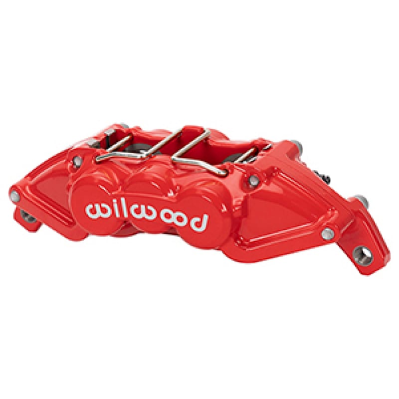 Wilwood — Wilwood Universal UTV4 Caliper 1.00/1.00in Pistons 25in Rotor - Red