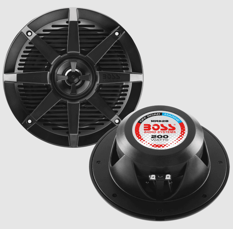 Boss Audio — Boss Audio Systems Marine 6.5in Speakers / 200 Watts / Full Range / 2 Way