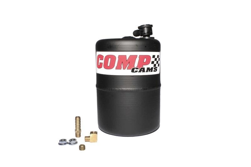 COMP Cams — Black Powder-Coated Aluminum Vacuum Canister